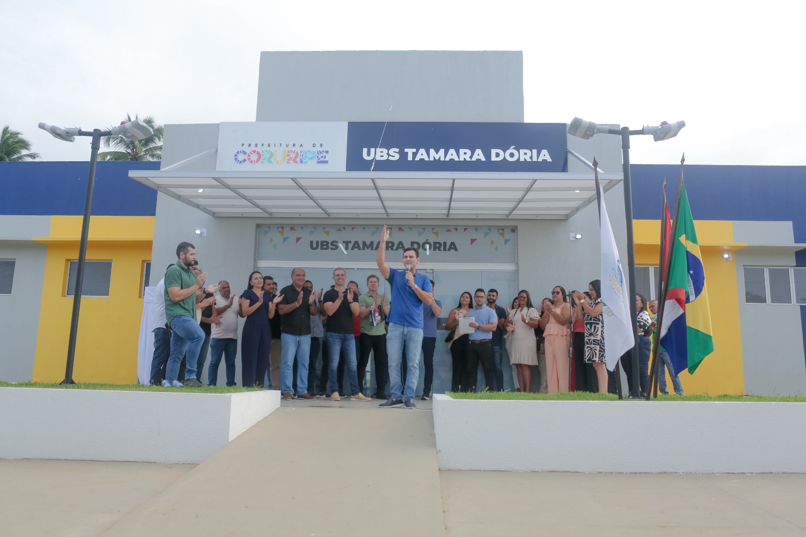 Prefeito Marcelo Beltrão entrega UBS Tâmara Dória reformada e com novo padrão das Unidades Básicas de Saúde de Coruripe